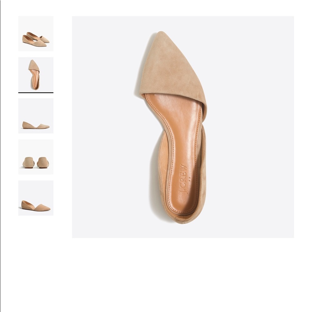 Jcrew factory d’orsay shoes